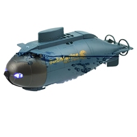 Venta al por mayor sugeryy Mini RC submarino electrónico barco impermeable pecera RC barco ShipToys
