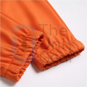 Jogging pour homme de haute qualité, 100% coton, décontracté, droit, rayé, léger, orange, séchage rapide, respirant, pour la salle de sport et le fitness - Product Image 1