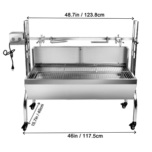 <span class=keywords><strong>Parrilla</strong></span> de asador de barbacoa de carbón grande comercial Motor eléctrico Asador de cerdo Spit <span class=keywords><strong>Asado</strong></span> <span class=keywords><strong>Parrilla</strong></span> de carbón <span class=keywords><strong>en</strong></span> venta - Product Image 2