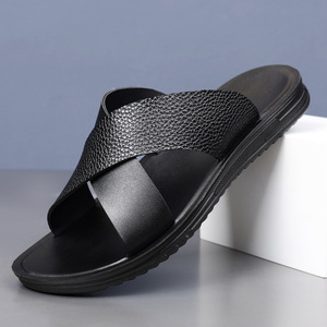 Sandalias Casuales de Playa para Hombre, con Punta Abierta, Suela de Goma, Entresuela de EVA, para Verano - Product Image 1