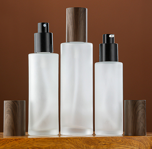 Xinrunjin ขวดสเปรย์แก้วฝ้าสำหรับเดินทางขวดสเปรย์ฝาเกลียวขวดเปล่าขนาดเล็กเอสเซนส์เหลว - Product Image 4