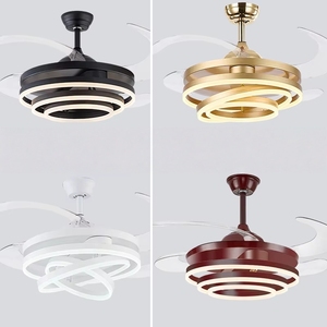 <span class=keywords><strong>Ventilador</strong></span> de <span class=keywords><strong>Techo</strong></span> con Luz LED para el Hogar, <span class=keywords><strong>Ventilador</strong></span> Retráctil para Sala de Estar Grande, Luz Ajustable con Forma de Cabeza, <span class=keywords><strong>Ventilador</strong></span> de <span class=keywords><strong>Techo</strong></span> para Dormitorio - Product Image 6