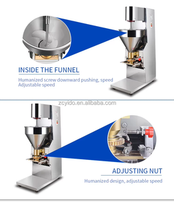 Máquina para hacer albóndigas de acero inoxidable Manual pequeña de alta calidad, uso doméstico comercial multifuncional, nuevos <span class=keywords><strong>restaurantes</strong></span> - Product Image 6