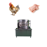 Máquina de matanza y desplumado de pollos de gran oferta con eliminación automática de plumas con bomba y cojinete de componentes centrales