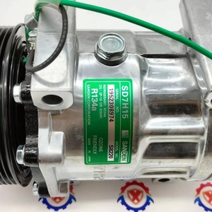 Compresor de Aire Acondicionado 8500795 5P-8500 para Excavadoras W130B, LW170.B, W130C - Product Image 2