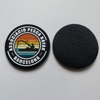 Patch en PVC souple personnalisé avec logo 3D, thermocollant, auto-adhésif, appliques personnalisées, badge en caoutchouc, patchs à coudre