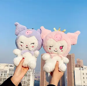 Kawaii cinnamorol sanrioo sang trọng ba lô của tôi giai điệu kuromi sang trọng Túi Anime burin Dog Ba lô cho cô gái dễ thương Đồ chơi nhồi bông quà tặng