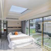 H40 Ultra Smart Mobile Capsule Cabin Maison modulaire préfabriquée en acier avec chambre à coucher, salle de bain, cuisine pour la vie moderne