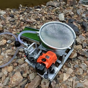 Vàng Panning máy vàng khai thác mỏ separator Xăng xách tay sông cát vàng tách thiết bị - Product Image 1