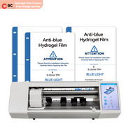 Protection des yeux, anti-lumière bleue, film protecteur d'écran en hydrogel TPH ultra-fin, couverture intégrale, souple, pour machine de découpe de téléphones mobiles