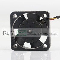 Ventilateur de refroidissement axial pour châssis de CPU, Japon Nidec, 5V 12V 48V DC 24V 0.08A AC EC 4010 40X40X10MM 4CM, trois fils, D04X-24TH 25B