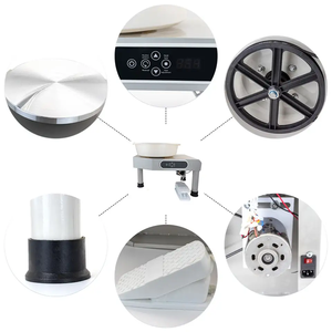 Xin Bowen Chất Lượng Tốt 350W Điện Gốm Bánh Xe Gốm Máy Làm Việc Đất Sét Cho Gốm Làm Việc Gốm Sứ Đất Sét - Product Image 2