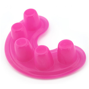 Bol de trempage professionnel ZHI JIA pour ongles, en plastique, portable, solide, pour ongles à cinq doigts, pointes d'art ongulaire, adoucissement des peaux mortes, outil de trempage - Product Image 2