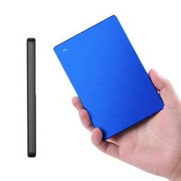 Caja de disco duro de aluminio portátil Caja de disco duro USB 3,0 Laptop SATA Caja de disco duro SSD de metal de estado sólido externo de 2,5 pulgadas