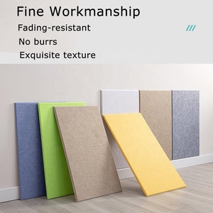 Panel Acústico Autoadhesivo de PET, Panel de Fibra de Poliéster Absorbente de Sonido, Fácil de Instalar, Panel Insonorizante para Uso Doméstico y Comercial - Product Image 2