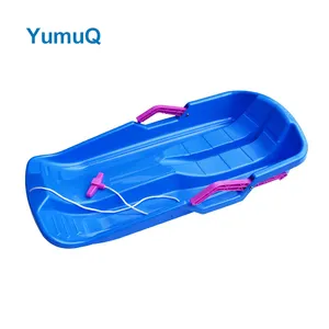 YumuQ Plastic Ice Thriller Aufblasbare Towable Snow Ski Scooter Schlitten Snowboard Sledge Lenkung für Kiddie Skating