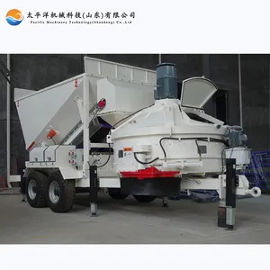 Pacific new type 15m3/h MB1200 ready mixed mobile concrete batching plant