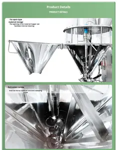 <span class=keywords><strong>Ligne</strong></span> de machines de remplissage automatique de poudre à large application pour la poudre de lait, la poudre de protéines, adaptée aux bouteilles, aux gobelets, aux pots de protéines - Product Image 4