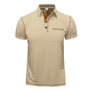 Maglietta con colletto da uomo con <span class=keywords><strong>Polo</strong></span> a maniche corte da uomo con Top Top blased Top blased camicie Casual - Product Image 6