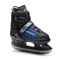 Patins à glace à coque rigide personnalisés avec logo, design tendance, tailles ajustables, pour patinoire