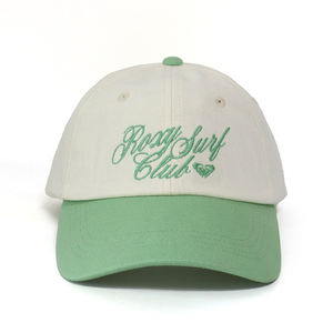 หมวกแก๊ปเบสบอลมีปีกโค้งผ้าแคนวาสสำหรับทั้งชายและหญิงมี2โทนสีแฟชั่นสำหรับผู้ใหญ่ - Product Image 2