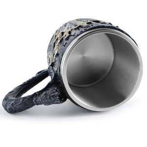 Nueva taza creativa Canción de hielo y Fuego/Juego de tronos Fiesta Bar Taza de cerveza personalizada <span class=keywords><strong>Whisky</strong></span> de acero inoxidable - Product Image 3