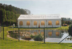 야외 <span class=keywords><strong>15x15</strong></span> 캐노피 캠핑 야외 방수 파티 텐트 이동식 측벽 흰색 - Product Image 4