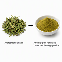 Extrait d'Andrographis Paniculata LCHBIO 10% Andrographolide HPLC 5508-58-7 Ingrédient naturel pour le soutien immunitaire et le bien-être