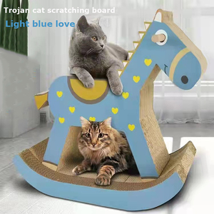 Gỗ mèo Đồ chơI mèo scratcher tông <span class=keywords><strong>scraper</strong></span> Scratch Board scratching bài <span class=keywords><strong>Claw</strong></span> Máy xay Sản phẩm vật nuôi cho mèo - Product Image 5