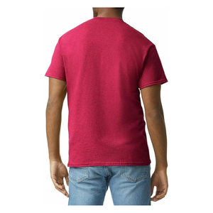 เสื้อยืดคอกลมแขนสั้นสำหรับผู้ชายกำหนดเอง2แพ็ค | เสื้อยืดไม่มีลายผ้าฝ้าย100% คอกลมแขนสั้น - Product Image 6