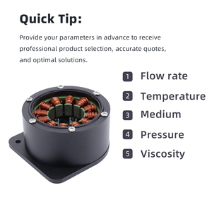 Moteur CC sans balais à haut rendement et faible bruit avec rotor court à 8 pôles pour la régulation de vitesse de précision industrielle - Product Image 6