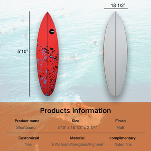 5'10 Quality EPS Board With SQUIRTY Design for Fun and Versatile <b>Surfing</b> Fishboard_01 Fiberglass Cloth Surfboard Fishboard_01 - Product Image 4