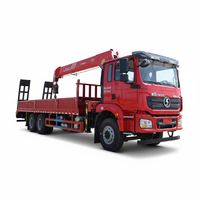 Grue de levage marine résistante à la corrosion, grue de camion avec une capacité de levage de 16 tonnes, disponible à la vente en usine