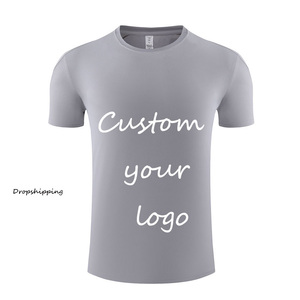 T-shirt personnalisé pour homme, col rond, 300 g/m², impression numérique de logo de haute qualité, 2026 - Product Image 3