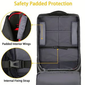 Funda de Asiento de Coche para Bebé Acolchada y Duradera con Logotipo Personalizado, Mochila de Viaje con Correa para el Hombro, Bolsa de Viaje para Avión - Product Image 3