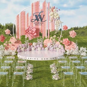 Atacado Fábrica Móveis Plástico Transparente Hotel Banquete Cadeira Policarbonato Aluguel Resina Clara Plástico Acrílico Cadeira Do Evento - Product Image 4