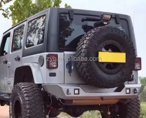 Pare-chocs arrière JK Wranglers <span class=keywords><strong>Avenger</strong></span> Pare-chocs arrière sans feux pour Jeeps Wranglers JK 07-2017 Lèvre arrière - Product Image 3