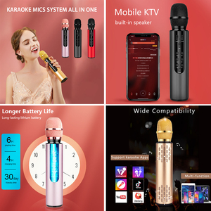 Lampe Méduse Portable avec Haut-parleur 5.3 RGB, Étanche IPX4, Kit de Fête, Microphone Sans Fil, Super Bass - Product Image 2