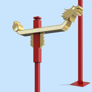 Solar Street <b>Light</b> 6M LED Outdoor Solar Garden <b>Light</b> For Courtyard And Municipal Engineering - Product Image 1