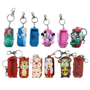 Manufacturer Custom Travel Portable Cartoon Hand Soap Sanitizing Cream Bottle Holder Silicone <b>Sleeves</b> for Hand Sanitizers Bottle - Product Image 2