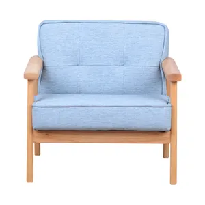 Cheap High Quality Wooden Kids Chair Eco Friendly Antibacterial Baby Sofa Bedroom Kids Room Kids Furniture