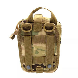 Bolsa de botiquín de primeros auxilios, botiquín de primeros auxilios de supervivencia para acampar al aire libre con suministros médicos de emergencia esenciales - Product Image 4