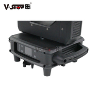 VSHOW T918 80W Projecteur à faisceau mobile LED avec 1.3 °   Prisme à 8 Facettes à Faisceau Étroit pour Scène DJ Club