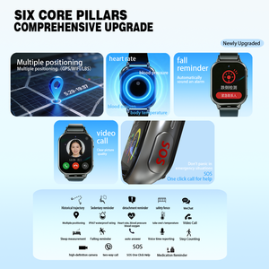 Reloj Inteligente Q8 de Moda con Tarjeta SIM, Pantalla a Color de 1.83 Pulgadas, SOS, Rescate, Múltiples Posiciones, Resistente al Agua IP67 para Personas Mayores - Product Image 2