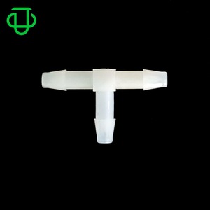Conector en T de Plástico PVDF de 6.4mm para Distribución de Agua y Aire, Resistente a Ácidos y Álcalis - Product Image 3