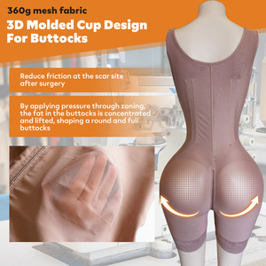 Fajas colombiennes post-chirurgie en Spandex pour femmes, Stage 2, vente en gros - Product Image 5