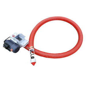 Mesin sedot biji konveyor sekrup lift Spiral Auger fleksibel bongkar pasang Tong jagung gandum dapat disesuaikan - Product Image 1