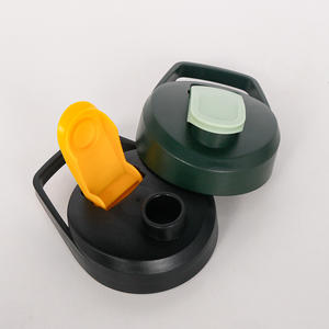 Bouteille shaker de sport en plastique écologique sans BPA de 600 ml, avec logo personnalisé, design unisexe, pour boire directement - Product Image 5