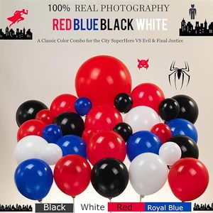 Kit de Arco de Guirnalda de Globos, Globos Grandes de Mylar con Forma de Estrella para Fiesta de Cumpleaños con Temática de Spiderman, Decoraciones Inspiradas en Superhéroes para Niños - Product Image 5