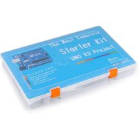 Kit de Robótica con Computadora de Placa Única ELEGOO V2.0 Actualizada UNO R3, Basado en AVR, Conectividad USB, Tutoriales de Inicio Más Completos